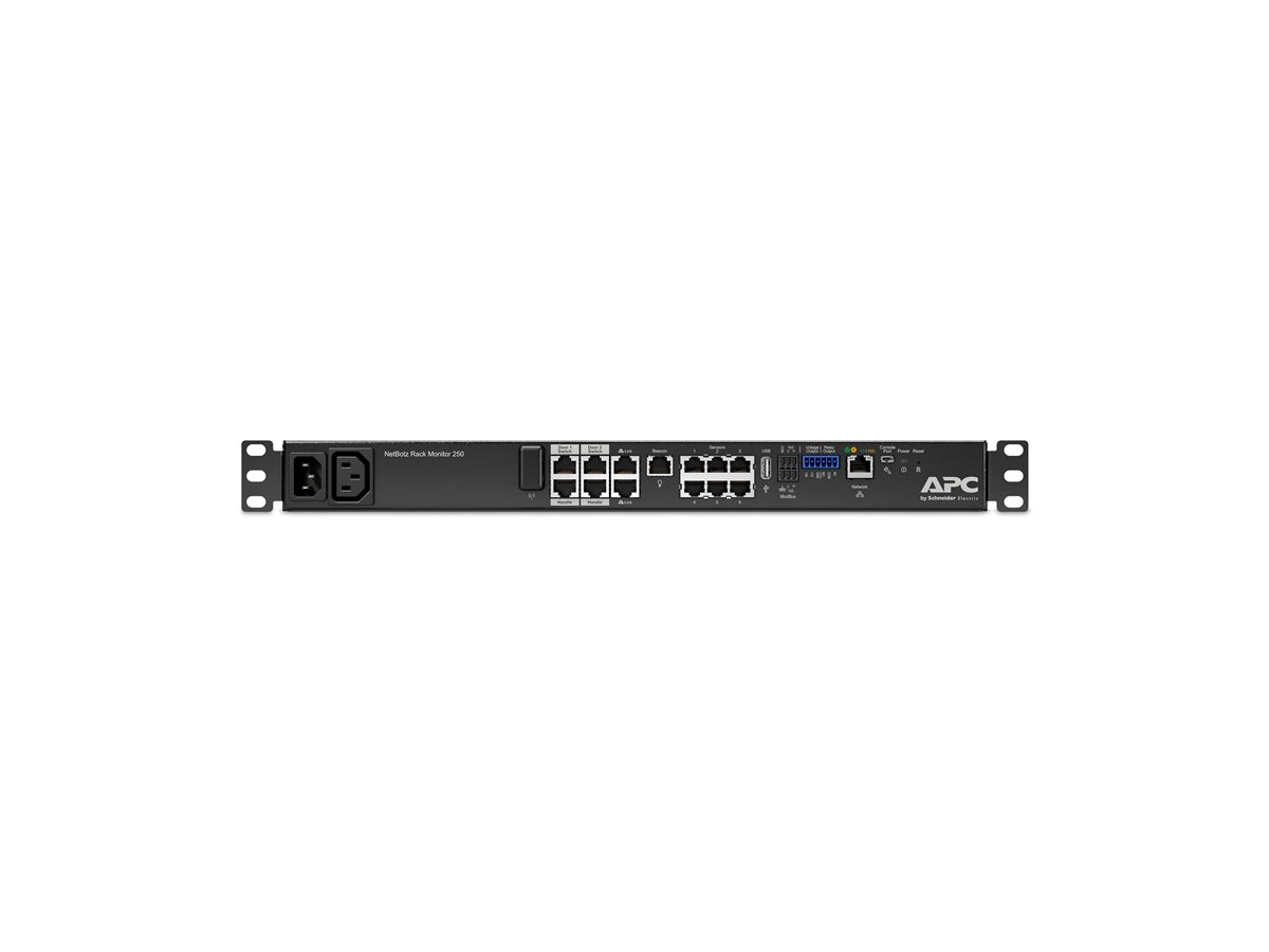 APC NetBotz Rack Monitor 250 - zařízení pro monitorování prostředí - kompatibilní s TAA – foto 2