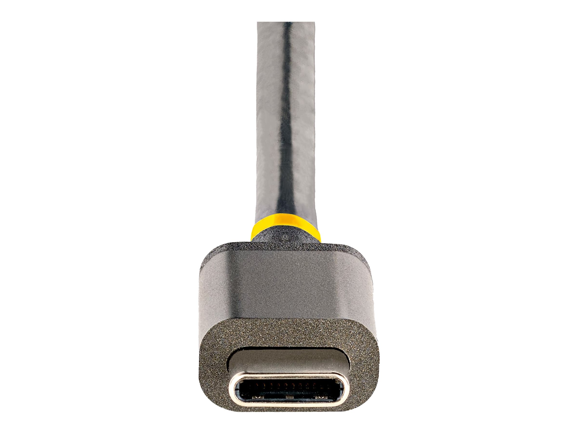 Startech USB C Multiport Adapter 4K 60Hz HDMI Video 3 Pt 5Gbps USB-A Hub 100W Power Delivery Product shot Top 79050