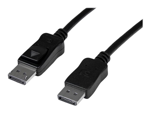 Image of StarTech.com 50 ft DisplayPort Cable with Latches - Active - 2560 x 1600 - DPCP & HDCP - Male to Male DP Video Monitor Cable (DISPL15MA) - DisplayPort cable - 15 m