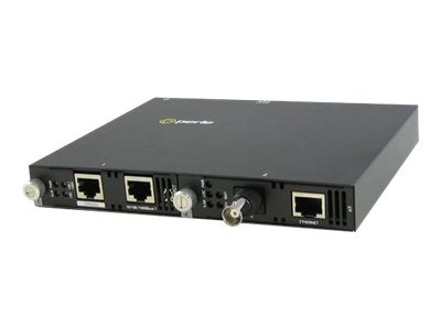 Perle Managed Gigabit Ethernet Extender eX-1SM1110-BNC
