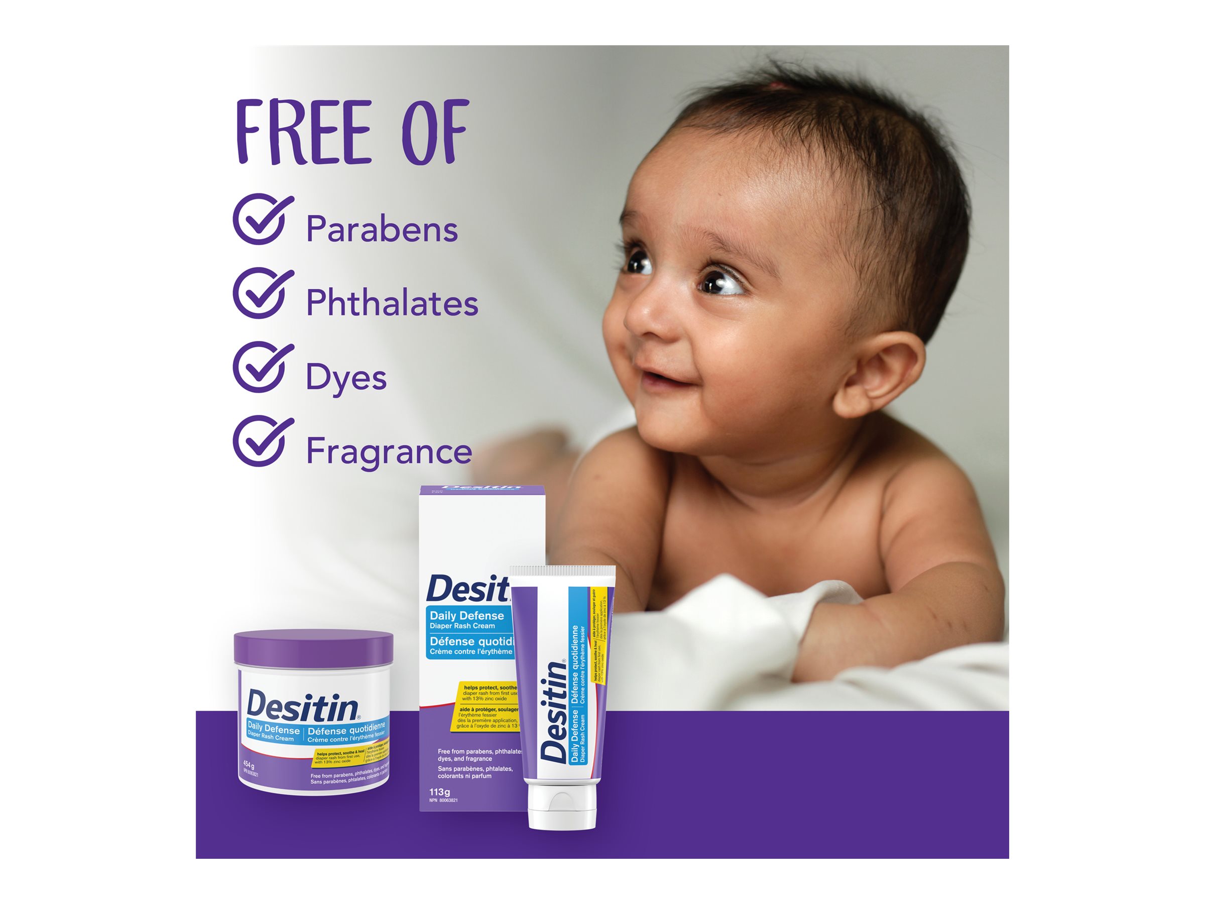 Desitin Daily Defense Diaper Rash Cream