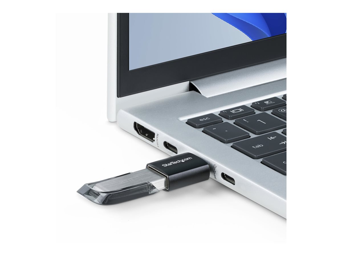 StarTech.com USB-C to USB-A Adapter, USB 5Gbps, Compact USB-C Male to USB-A Female Adapter, Durable Metal Housing, M/F - USB adaptér typ C - USB-C do USB – foto 7