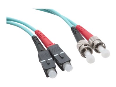Axiom SC-ST Multimode Duplex OM3 50/125 Fiber Optic Cable