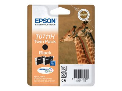 EPSON Tinte Black Twinpack 2x11 ml - C13T07114H10