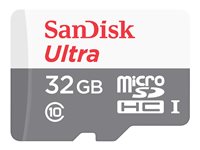 SanDisk Ultra - Flash memory card (microSDHC to SD adapter included) - 32 GB