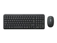 Logitech MK250 - keyboard and mouse set - QWERTY - UK - graphite Input Device