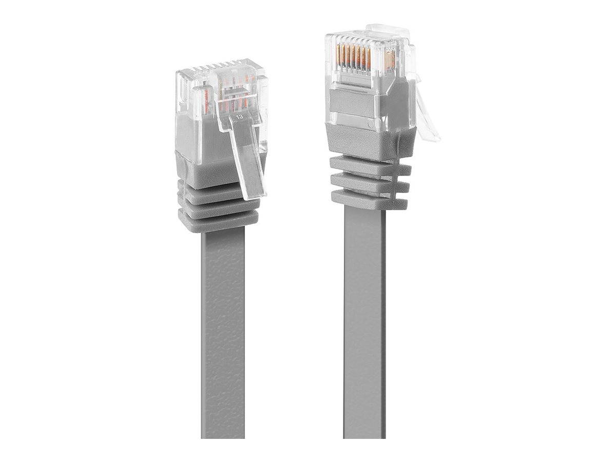LINDY Cat.6 U/UTP Flat Patch Cable 1m