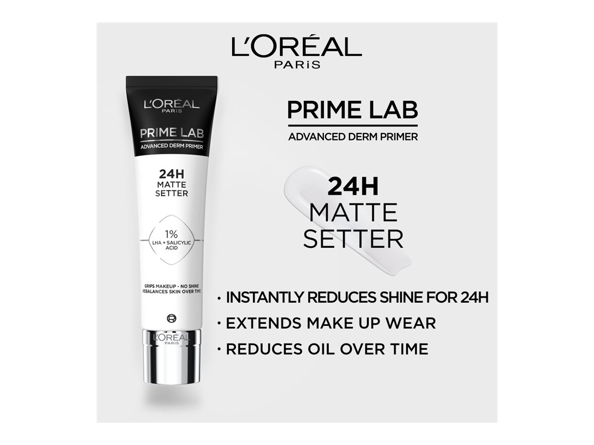 L'Oreal Paris Prime Lab Advanced Derm Primer Matte Setter - 30ml