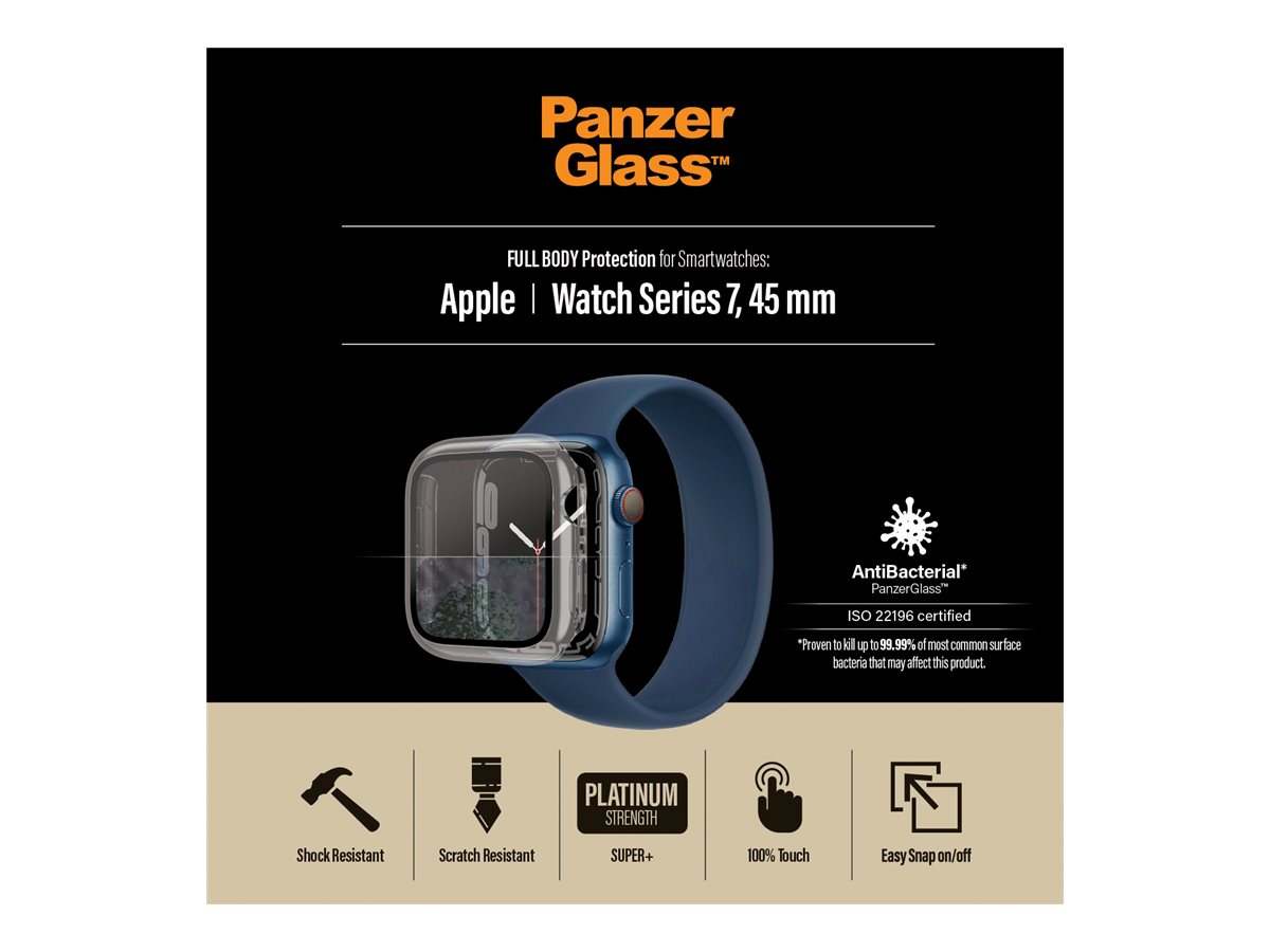 PanzerGlass Screen Protector for Smart Watch - 45mm - Clear