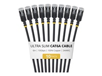 Startech - Cordon de raccordement - RJ-45 (M) pour RJ-45 (M) - 15.2 cm 