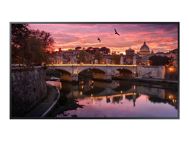 Image of Samsung QB85R-B QBR-B Series - 85" Class (84.5" viewable) LED-backlit LCD display - 4K - for digital signage