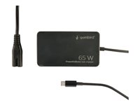 Gembird Strømadapter - AC / USB-C 65Watt