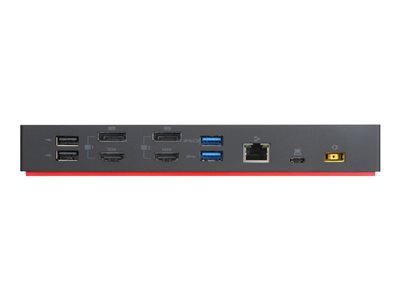 Product | Lenovo ThinkPad Hybrid USB-C with USB-A Dock - docking station -  USB-C - 2 x HDMI, 2 x DP - GigE