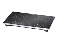 Rommelsbacher Induktionsvarmeplade Sort/ sølv