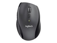 Logitech M705 - Maus - Für Rechtshänder - Laser - kabellos - 2.4 GHz - kabelloser Empfänger (USB) - Grau