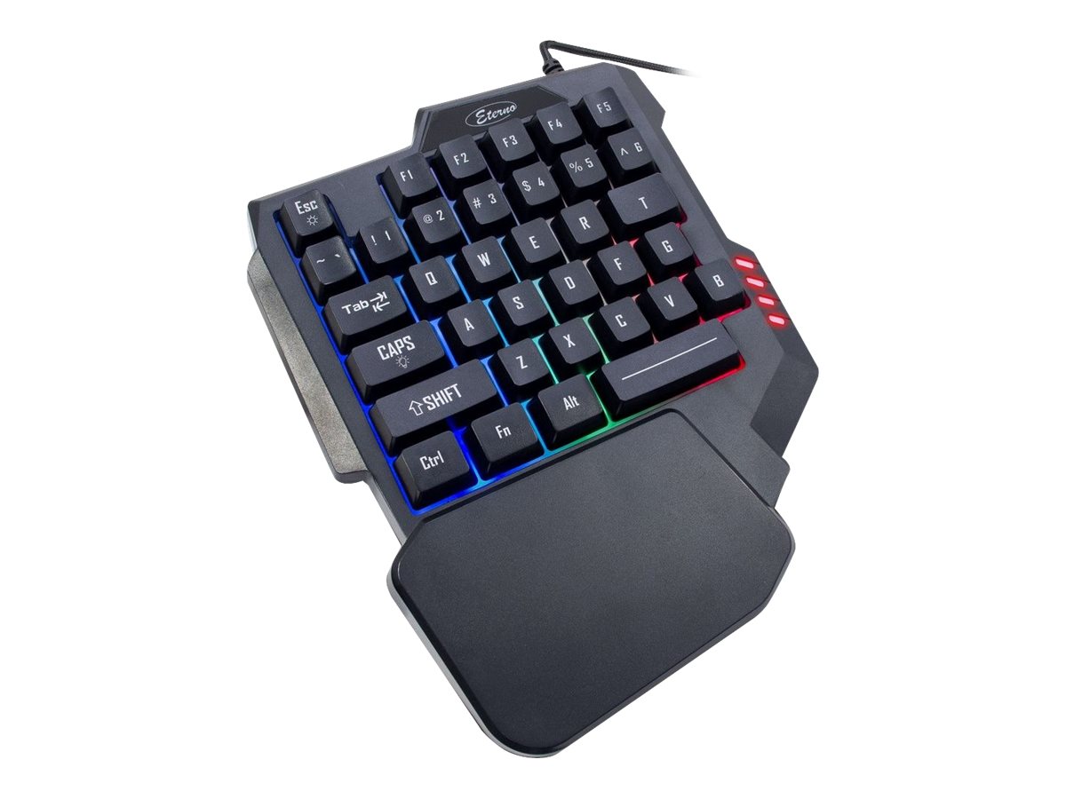 INTER-TECH KB-3035 RGB GamingKeypad 35 Tasten drei RGBmodi waehlbar FN-Taste fuer Multimediabefehle