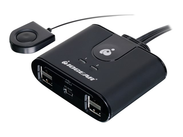 IOGEAR 2x4 USB 2.0 Peripheral Sharing Switch GUS402