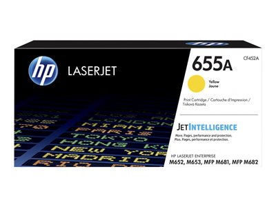 HP 655A Gelb LaserJet Tonerpatrone - CF452A