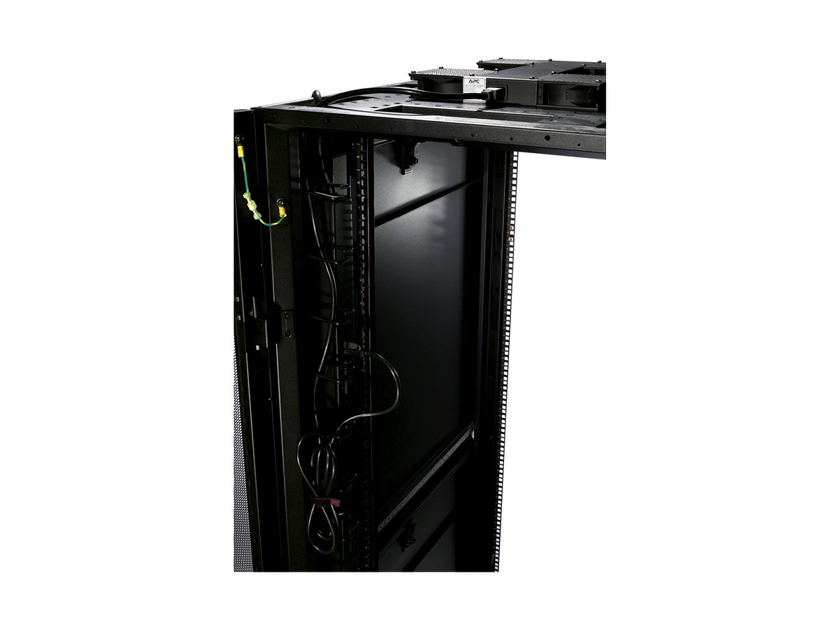 APC PLATINE DE VENTILATION POUR TOIT NOIRE POUR ARMOIRE NETSHELTER 600 MM
