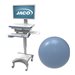 JACO Customization, Accent Color, Distant Blue, RAL5023, Antimicrobial Powder Coat, Smooth Gloss