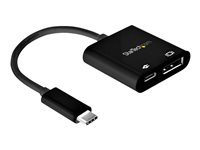 StarTech.com USB C to DisplayPort Adapter 60W Power Delivery Pass-Through - 8K/4K USB Type-C to DP 1.4 Video Converter w/ Charging USB / DisplayPort adapter