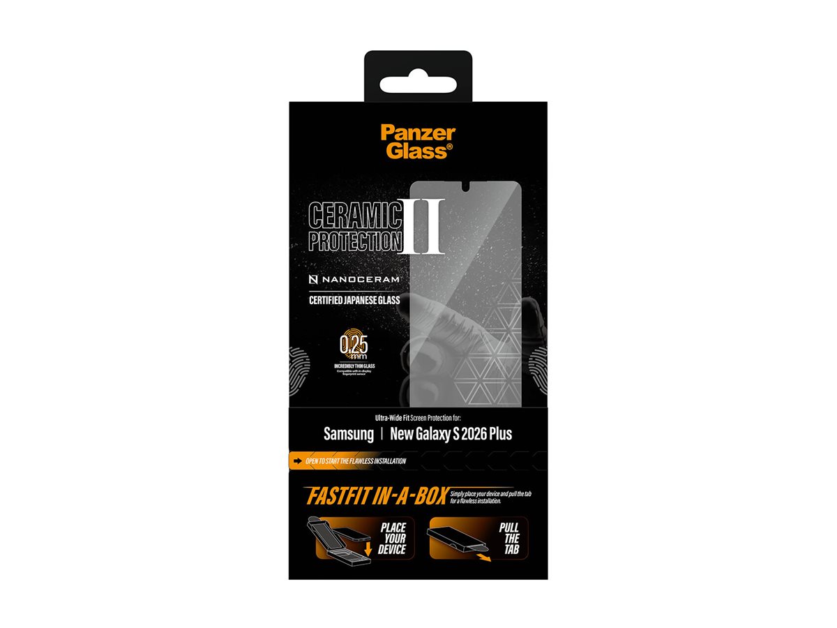 PanzerGlass Ceramic Samsung Galaxy S26+ fastfit – foto 2