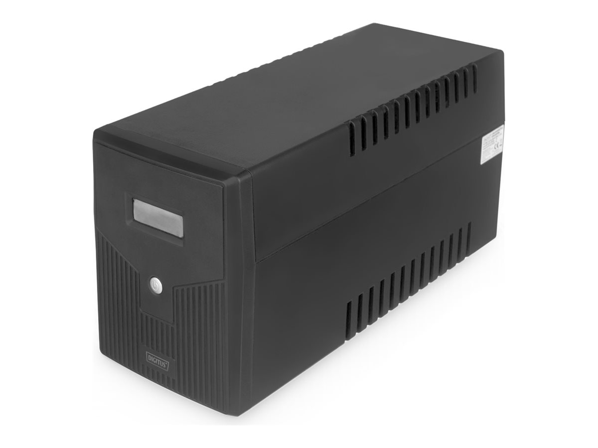DIGITUS UPS 1200 Watt 2000 VA 9 Product shot Right-angle 79850