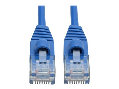 Tripp Lite Cat6a 10G Snagless Molded Slim UTP Network Patch Cable (RJ45 M/M), Blue, 5 ft.
