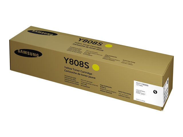 Image of Samsung CLT-Y808S - yellow - original - toner cartridge (SS735A)