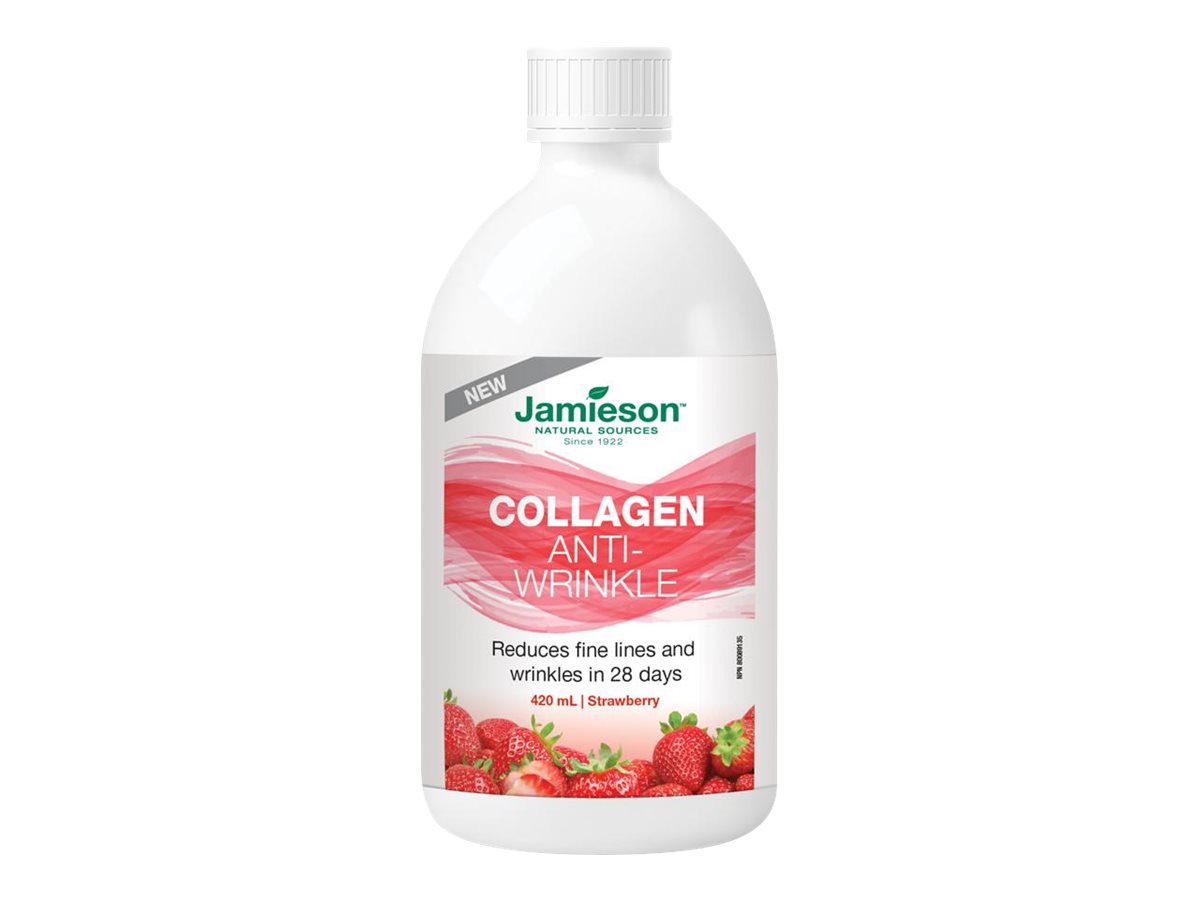 Jamieson Liquid Collagen - Strawberry - 420ml