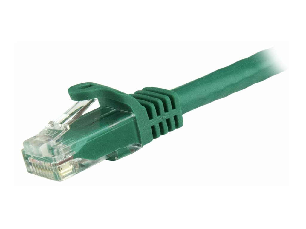 StarTech .com 10m CAT6 Ethernet Cable, 10 Gigabit Snagless RJ45 650MHz 100W PoE Patch Cord, CAT 6 10GbE UTP Network Cable w/Strain Relief, Green, Wiring is UL Certified/TIA