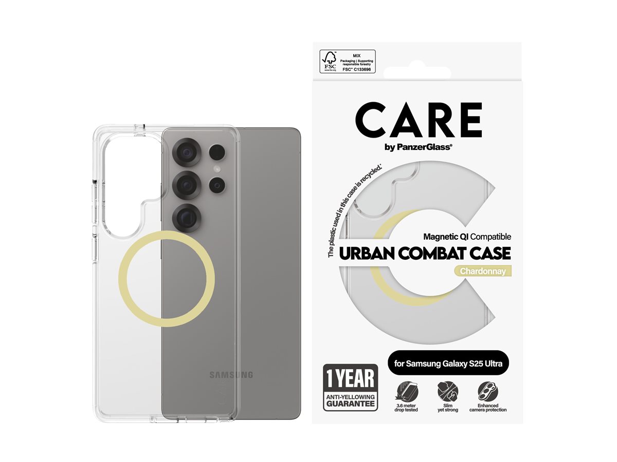 PanzerGlass CARE Samsung Galaxy S25 Ultra Urban Combat Chardonnay QI – foto 3