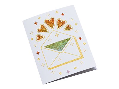 CRICUT Joy cut-away card rain sampler(P)
