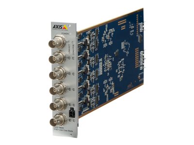 AXIS T8646 PoE+ over Coax Blade Kit Video server 6 channels