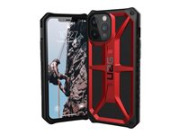 UAG Rugged Case for iPhone 12 Pro Max 5G [6.7-inch] - Monarch Crimson Beskyttelsescover Højrød Apple iPhone 12 Pro Max