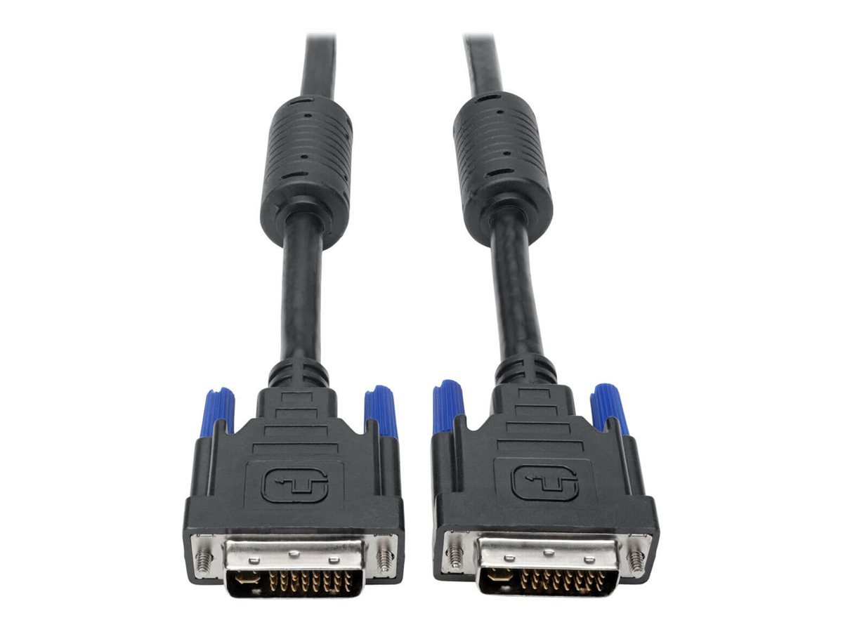 Tripp Lite DVI-I Dual-Link Digital/Analog Monitor Cable (M/M), 2560 x 1600 (1080p), 10ft 10'