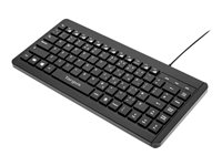Targus Compact Multimedia - Keyboard - USB - UK - black