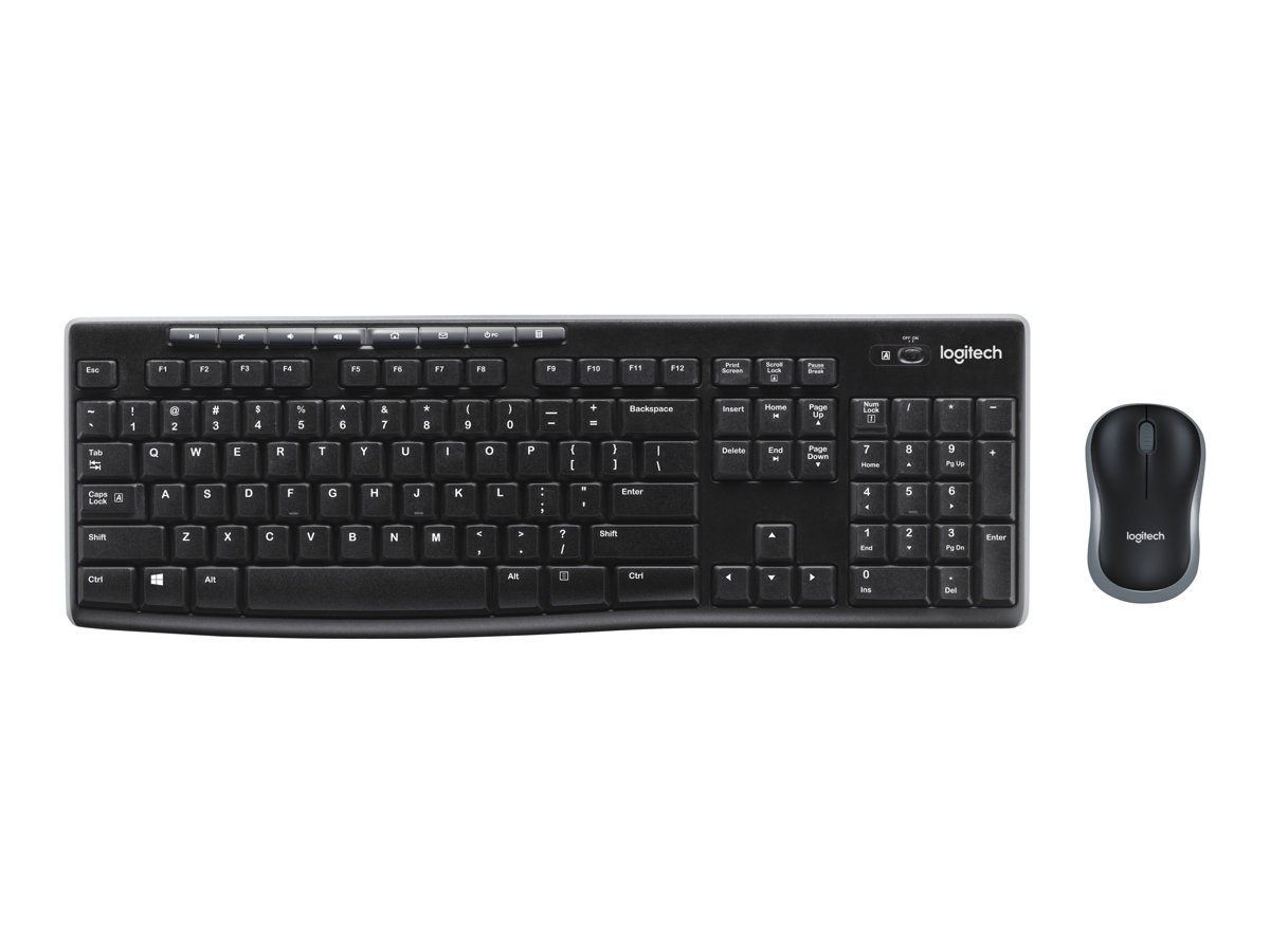 Logitech MK270 Wireless Combo - klávesnice a sada myši - německá Vstupní zařízení – foto 4