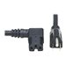 Eaton Tripp Lite Series Power Cord, NEMA 5-15P to Right-Angle C15