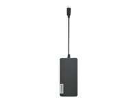 Lenovo USB-C 7-in-1 Hub - Docking station - USB-C - HDMI - for K14 Gen 1; ThinkCentre M75t Gen 2; ThinkPad E14 Gen 3; P15v Gen 3; X1 Fold 16 Gen 1