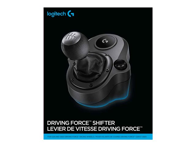 Logitech Driving Force Shifter - Levier de vitesse - filaire - pour PC,  Microsoft Xbox One, Sony PlayStation 4 (941-000119), Contrôleur divers