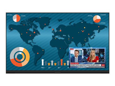 Planar URL136-T - 136" Diagonal Class UltraRes L Series LED-backlit LCD display