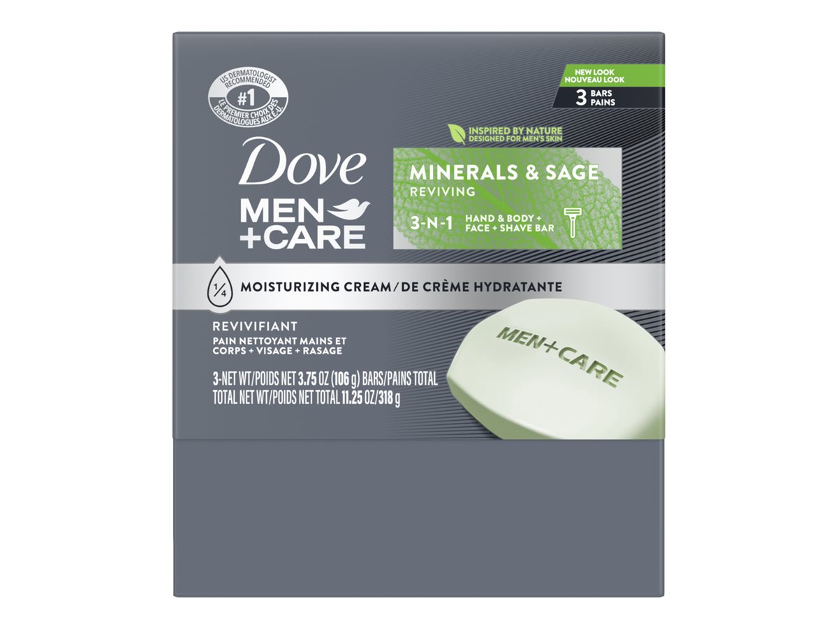 Men+Care Minerals + Sage Bar