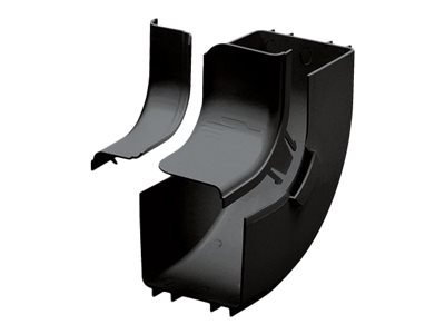 Panduit FiberRunner - Cable raceway angled fitting (vertical)