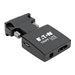 Eaton Tripp Lite Series HDMI to VGA Active Converter with Audio (F/M), 1920 x 1200 (1080p) @ 60 Hz