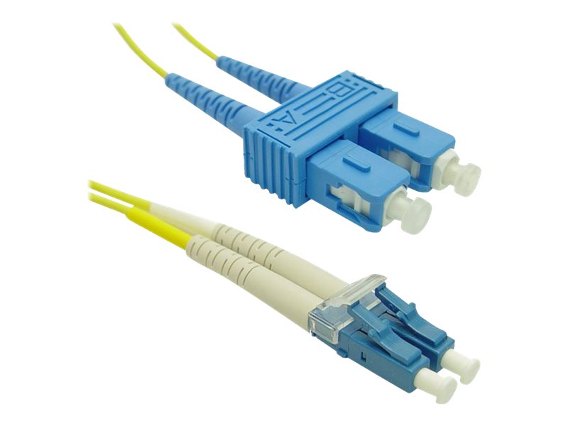 Dynamix FSM-LCSC-0 patch cable 0.5 m Product shot Left-angle 79450