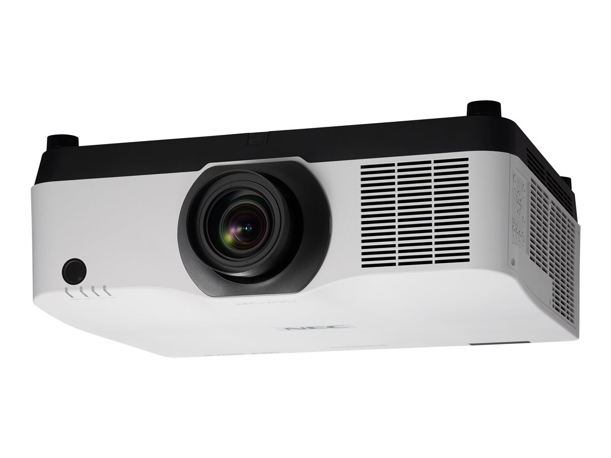 NEC PA804UL - 3LCD projektor - zvětšovací objektivy - 3D - LAN - bílá - s NP13ZL lens