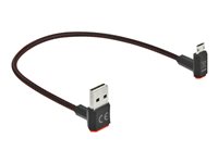DeLOCK Easy USB 2.0 USB-kabel 20cm Sort