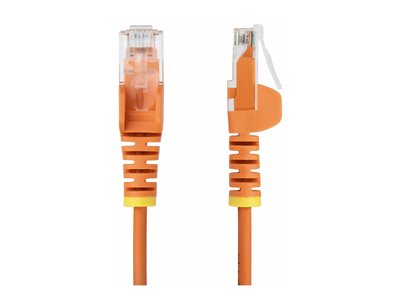 STARTECH 25cm Orangenes Slim CAT6-Kabel