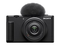 Sony ZV-1F 20.1Megapixel Sort Digitalkamera